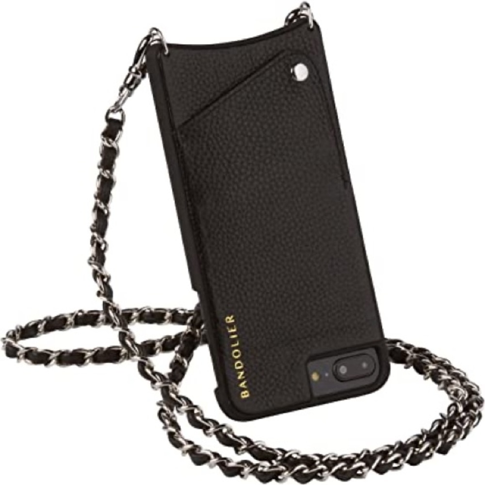 Lucy Pebble Leather Crossbody Bandolier